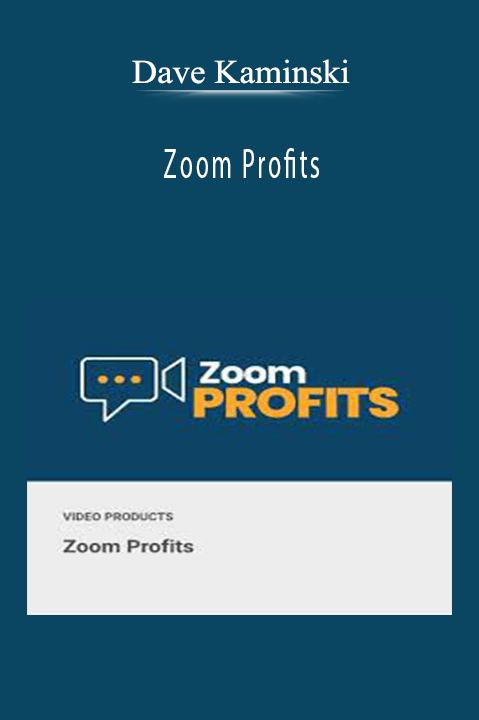 Dave Kaminski - Zoom Profits.