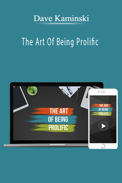 Dave Kaminski - The Art Of Being Prolific